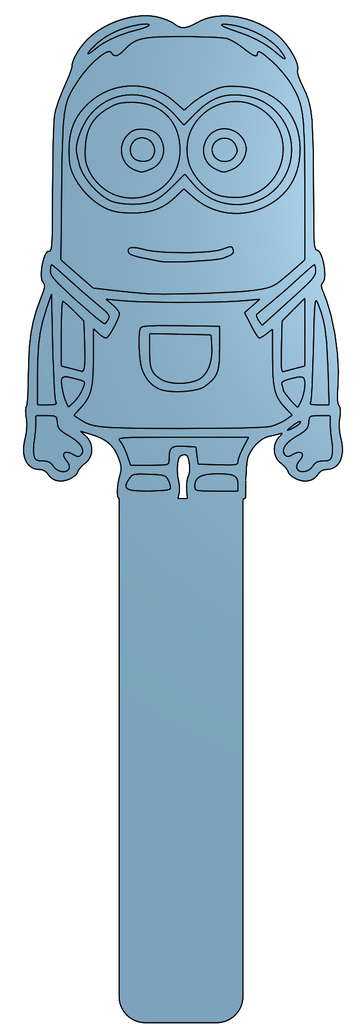 Minion bookmark by mrmila | Download free STL model | Printables.com