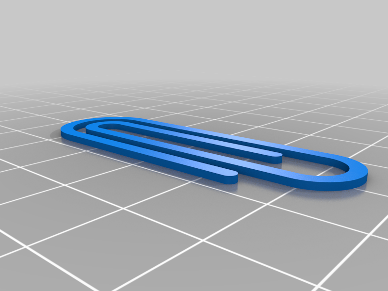 PaperClip bookmark by mrmila Download free STL model