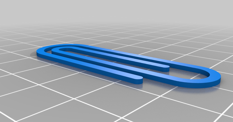 PaperClip bookmark by mrmila | Download free STL model | Printables.com