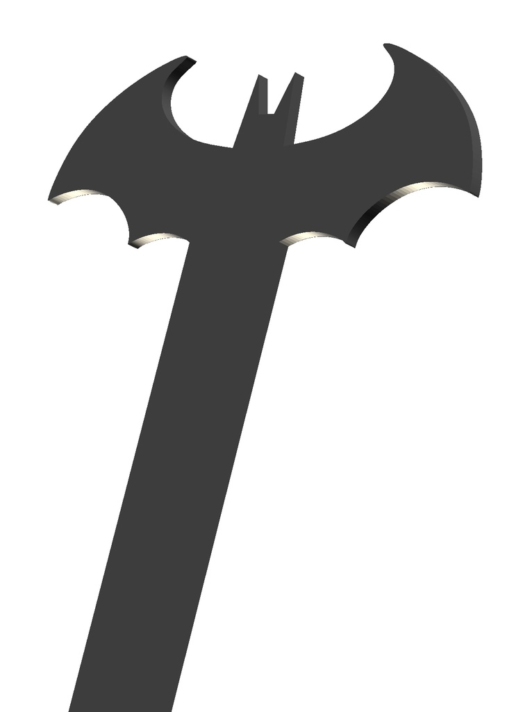 Miniatura 3 do modelo 3D Batman bookmark