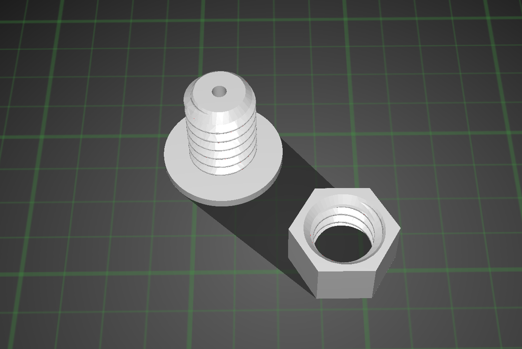 Threaded Filament Passthrough by Neil Chillingworth | Download free STL ...