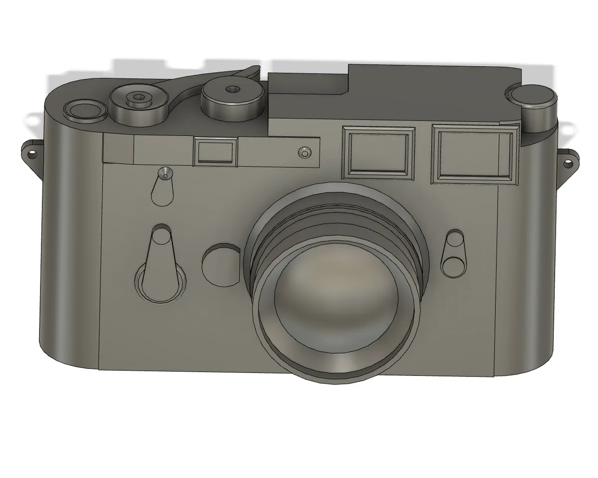 カ*ブ様 Leica M3-780226カメラ Leica M3 analog camera model by Chave Treze | Download free STL