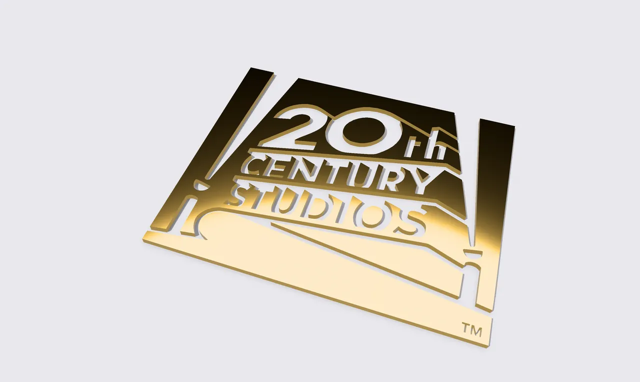 20th Century Studios Logo by ToxicMaxi, Download free STL model