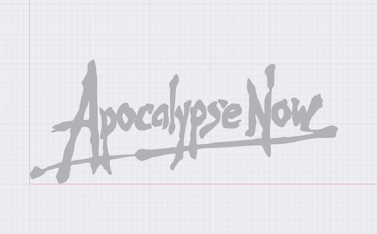 Apocalypse Now Logo By Toxicmaxi Download Free Stl Model Printables Com