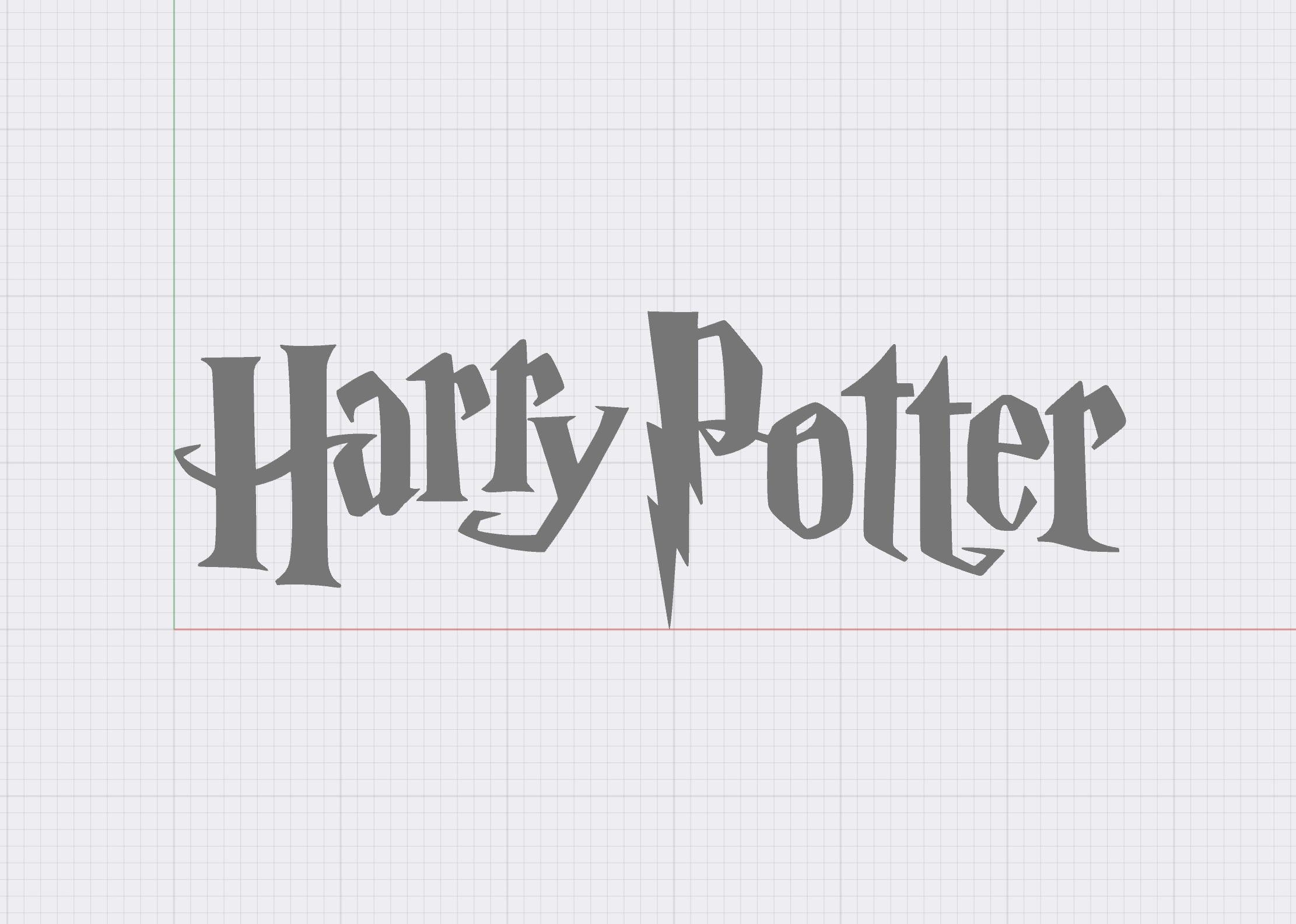 Harry Potter Logo by ToxicMaxi | Download free STL model | Printables.com