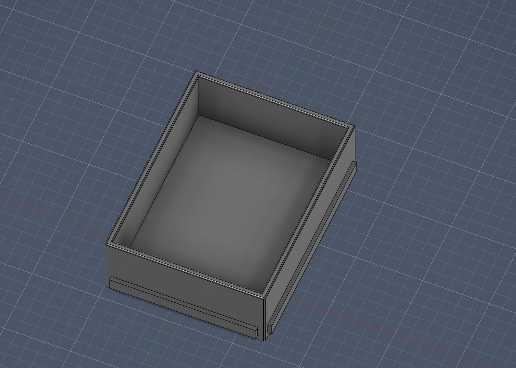 Miniatura 2 do modelo 3D Modular Stackable Storage Box