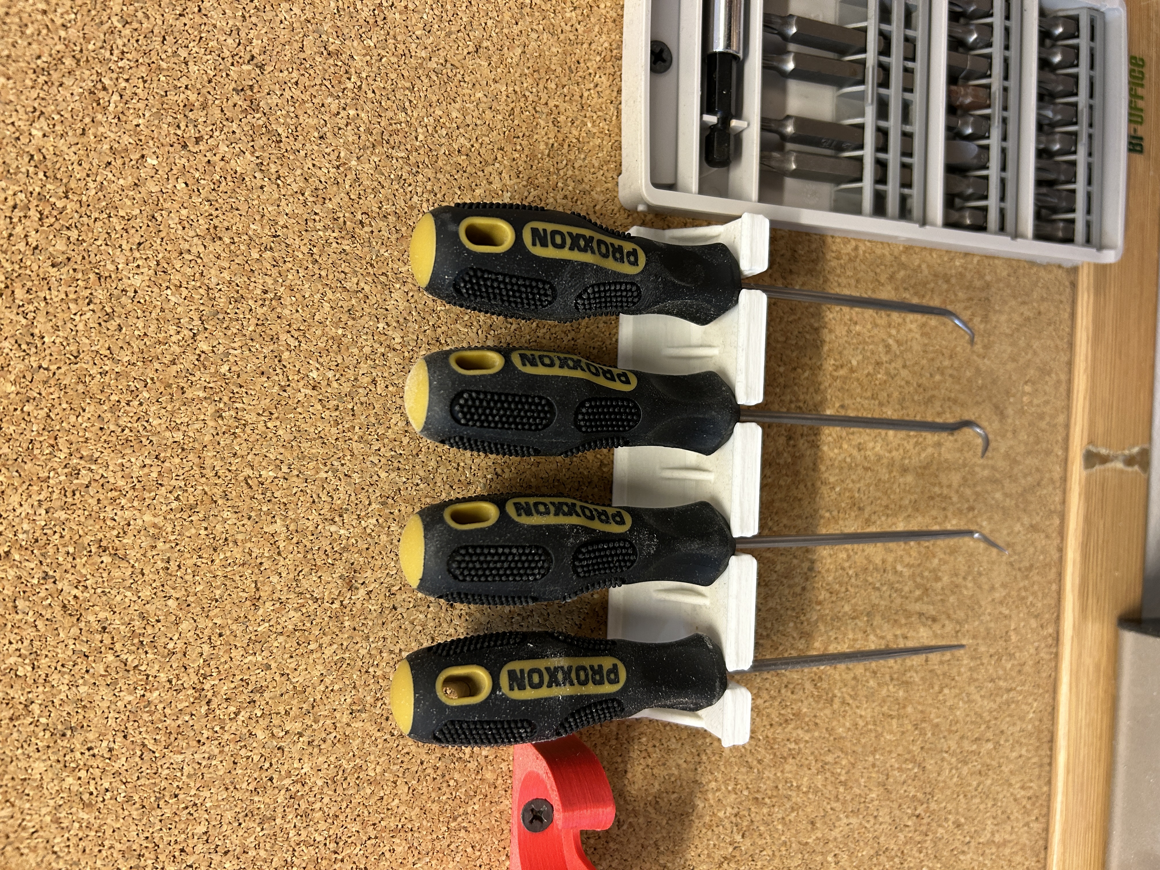 Proxxon Hook Set wall mount