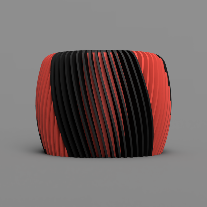 Fin Pot / Container 01 (MC) by Wilko | Download free STL model ...