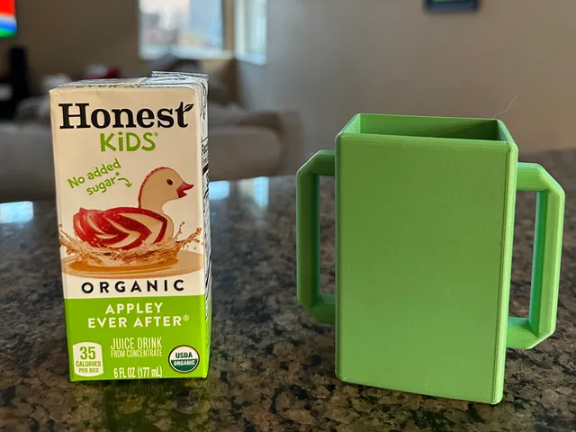 Juice Box Holder with Handles