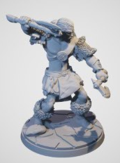 Half Orc Barbarian