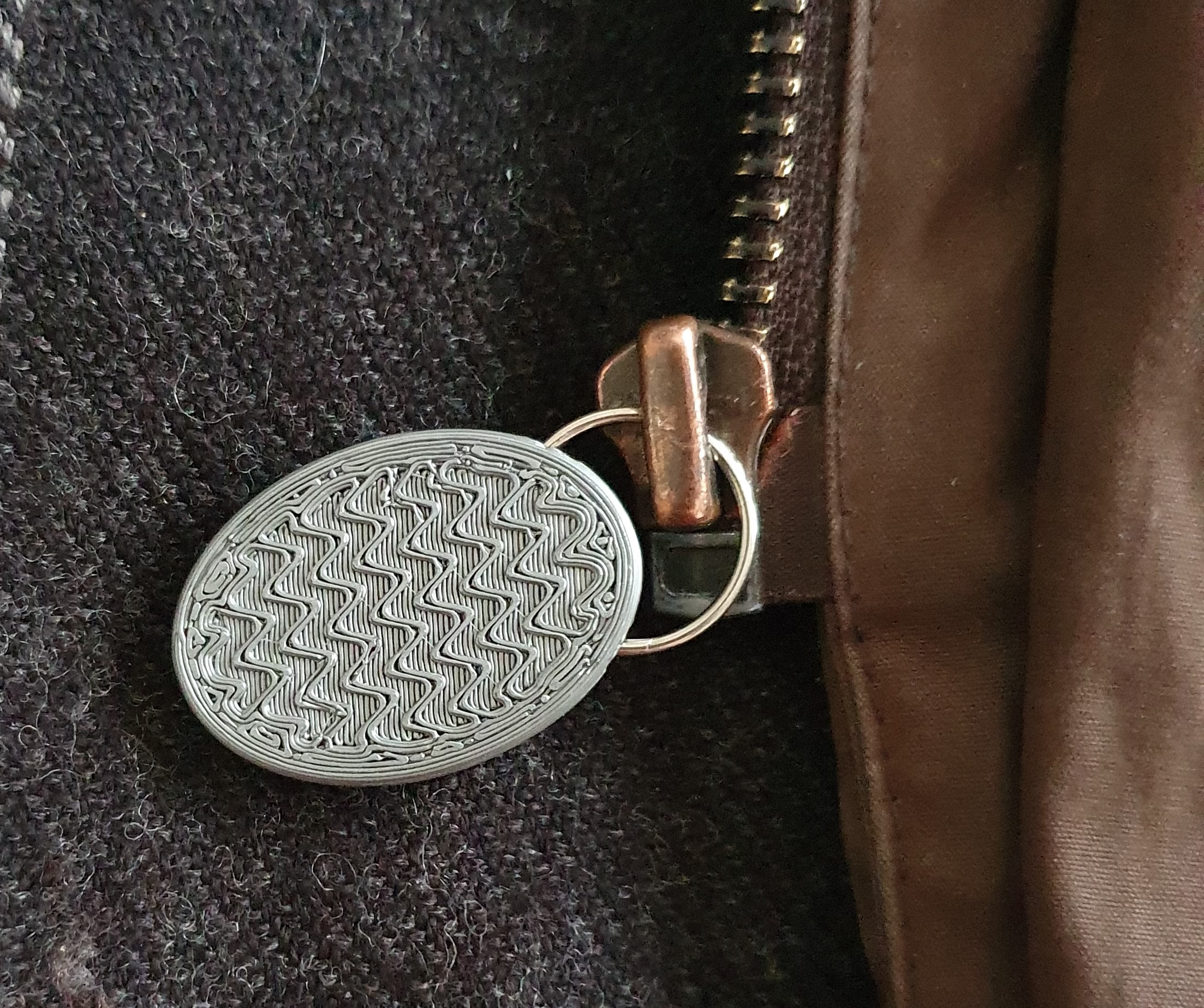 Heavy duty zipper pull replacement