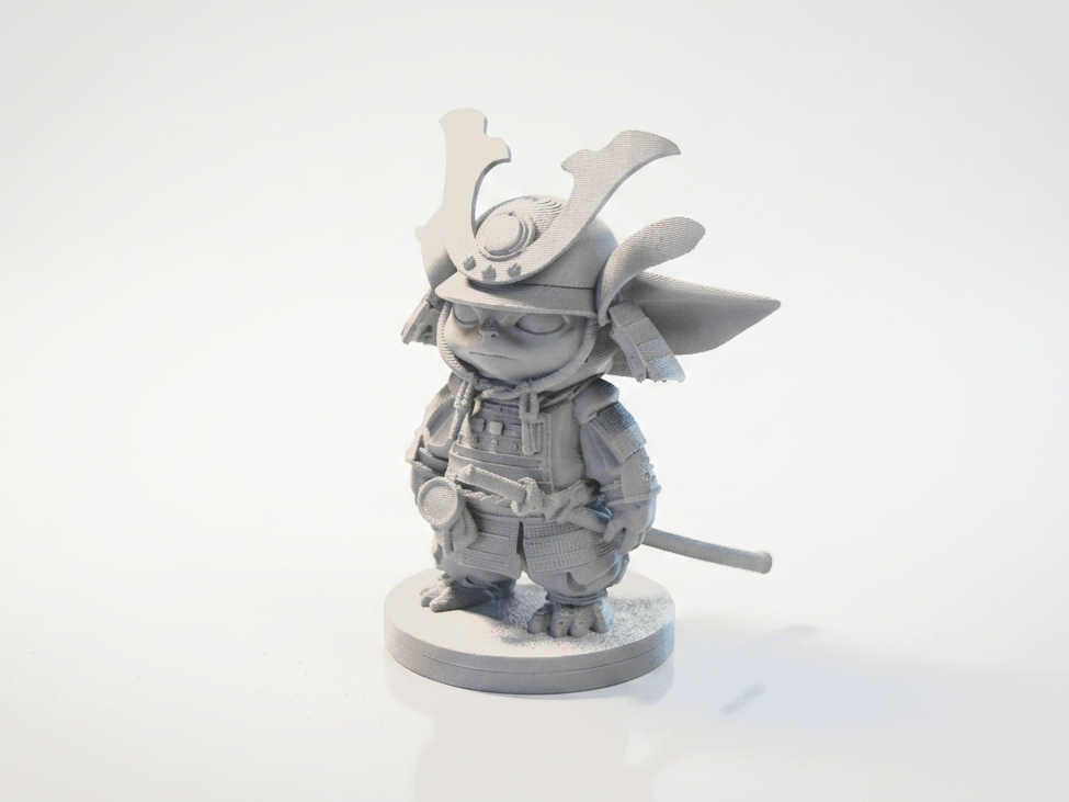 Samurai Grogu Figurine Star Wars 3D Printable