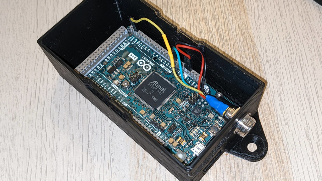 Arduino Due Control Box Case with GX12 connector by Lebois | Download ...