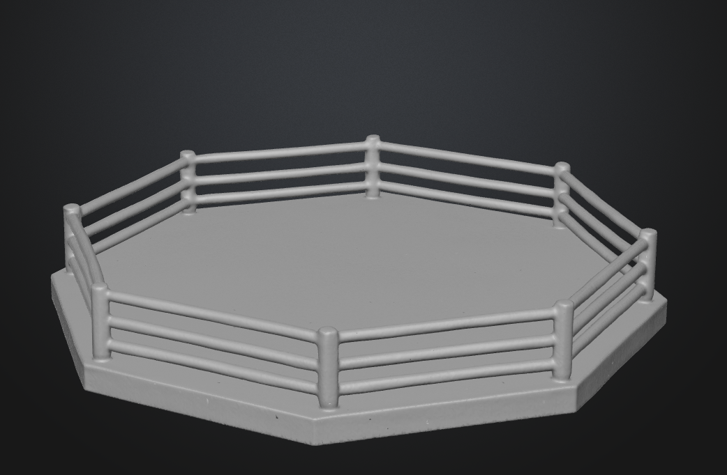 simple MMA octagon