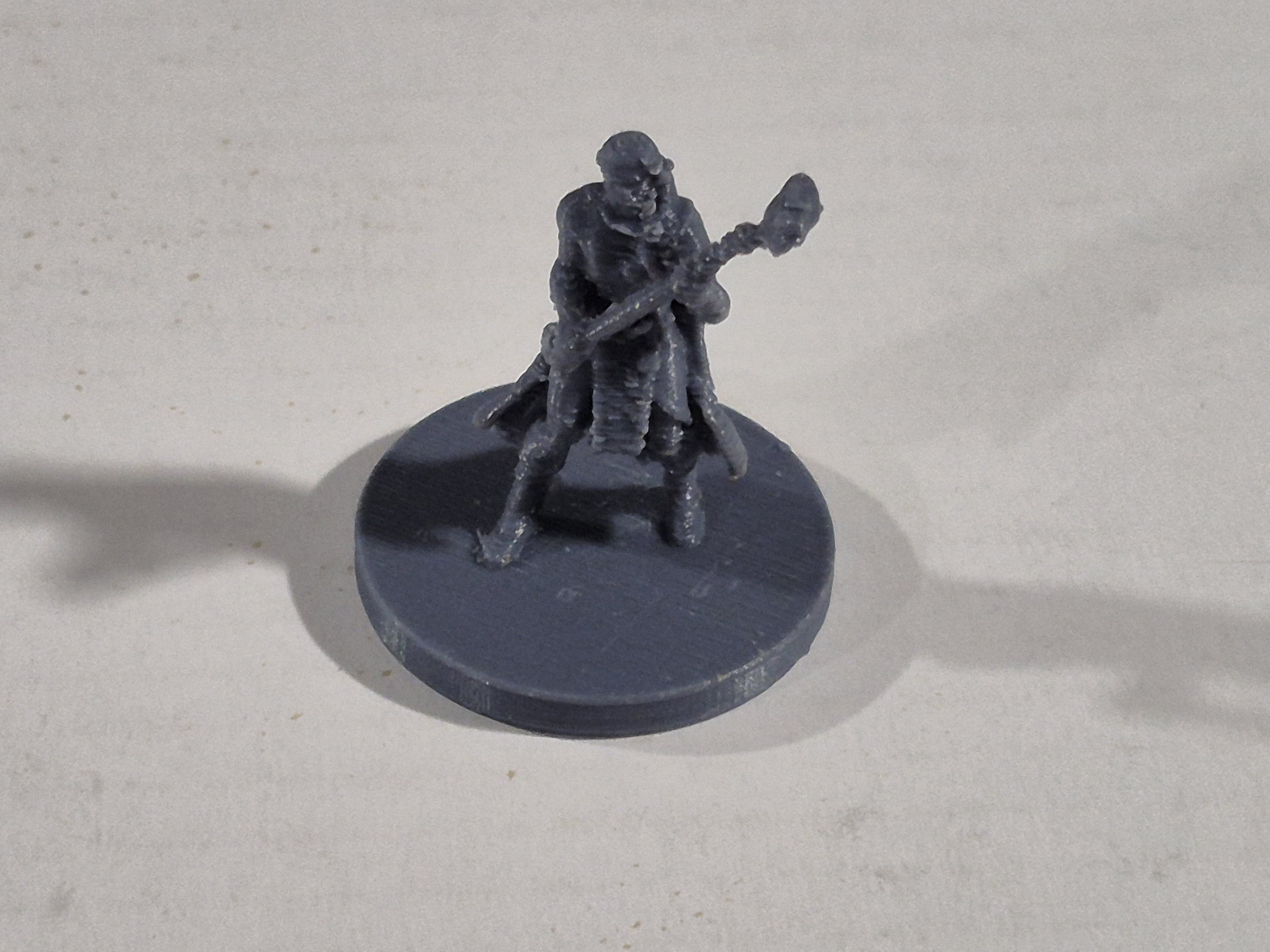 Elf or Drow Fighter, Male - with Blacksmith Hammer