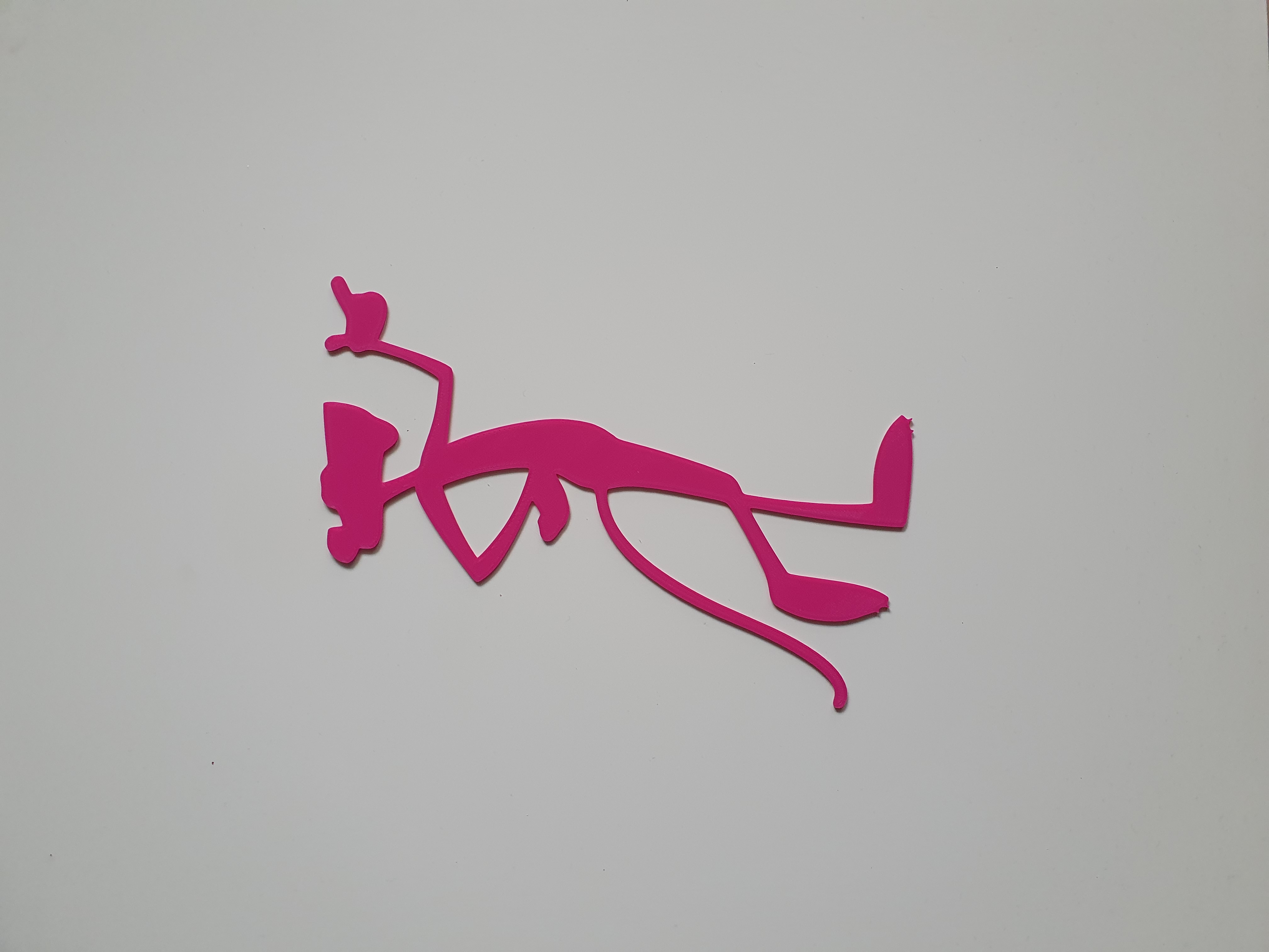 Pink Panter Wall Decor