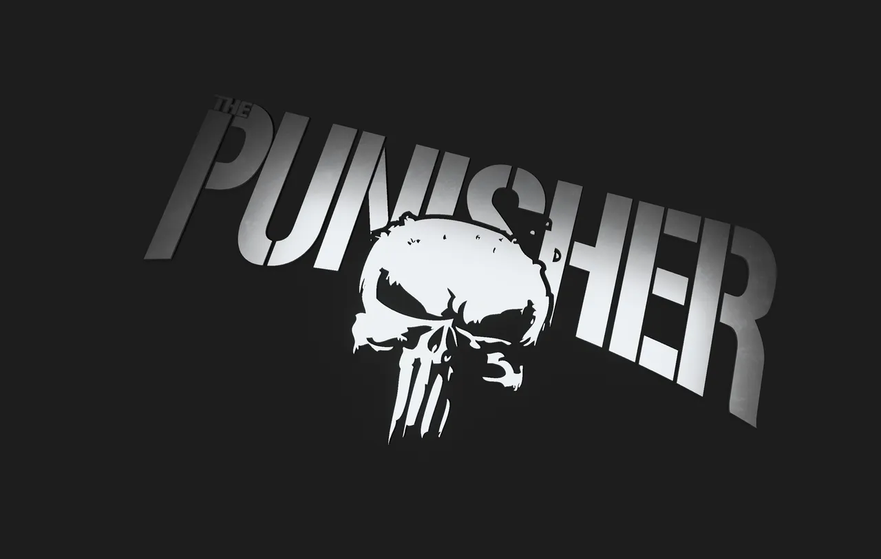 The Punisher Skull Logo by ToxicMaxi