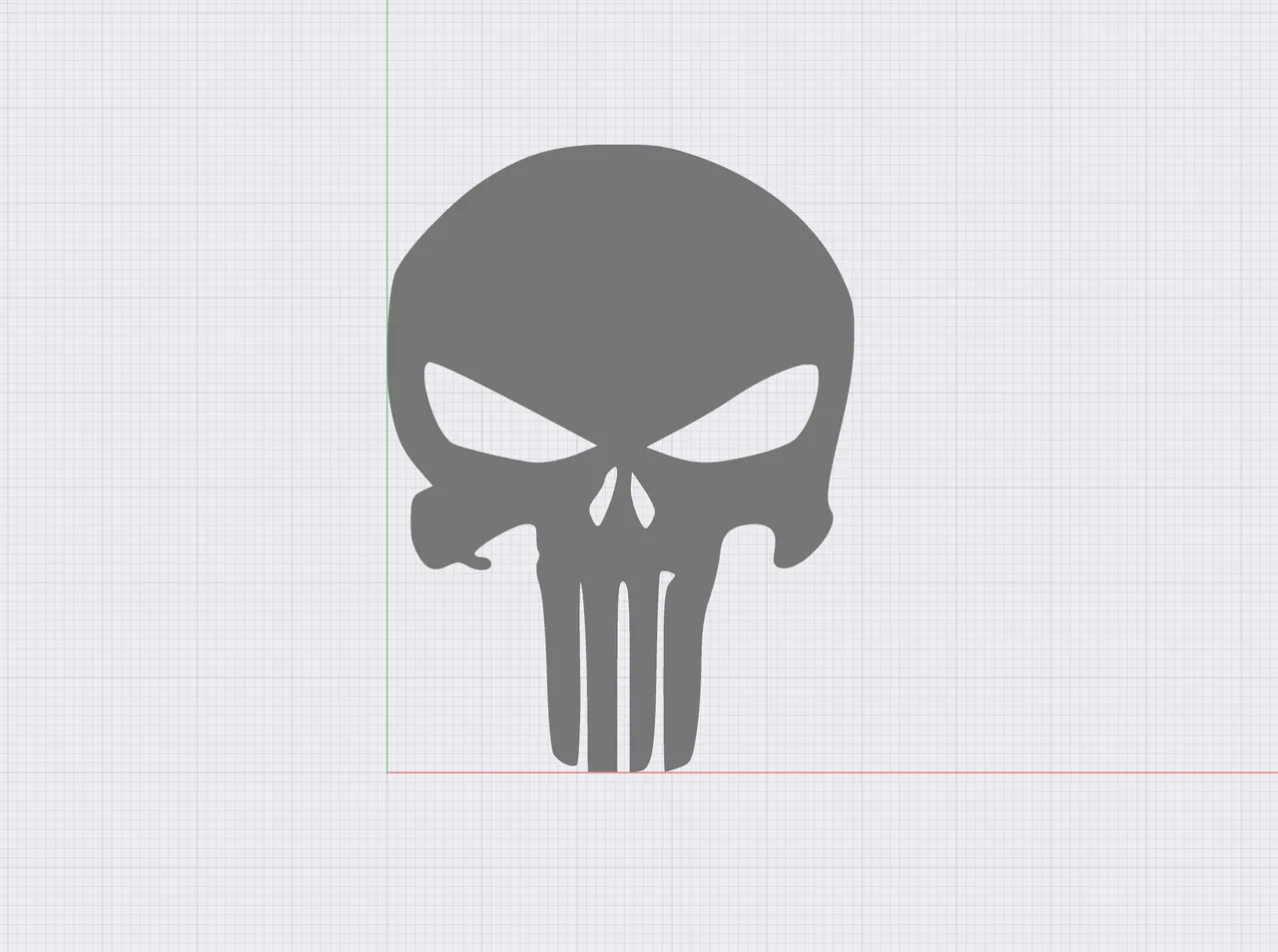 black punisher logo