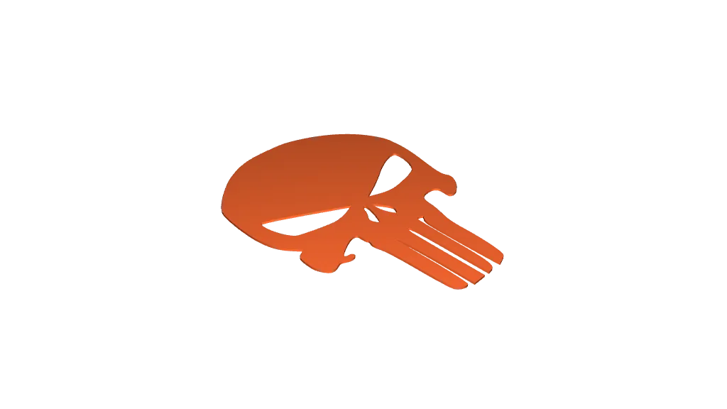 The Punisher Skull Logo by ToxicMaxi