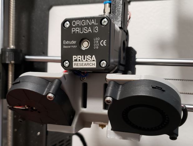 MK3/S DUAL PRINT FAN UPGRADE by Patrick | Download free STL model ...