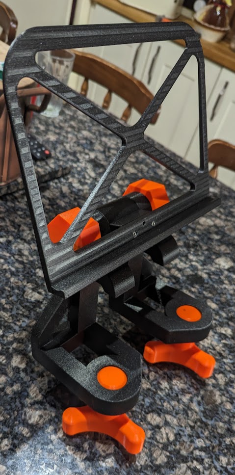 Clamp Tablet holder for treadmill