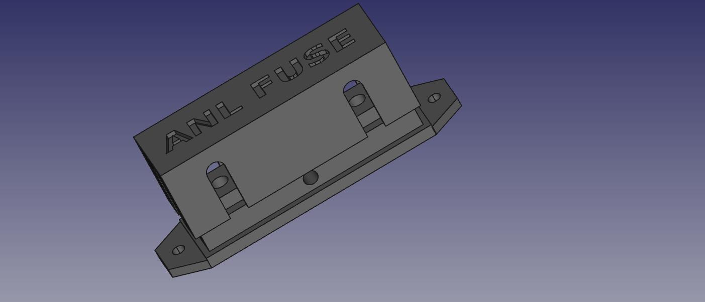 ANL Fuse holder by Mike Morin Download free STL model