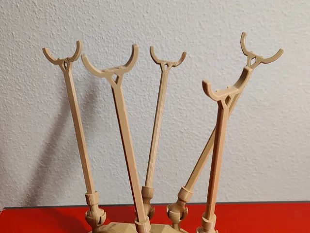 Dragon stand with ball joints