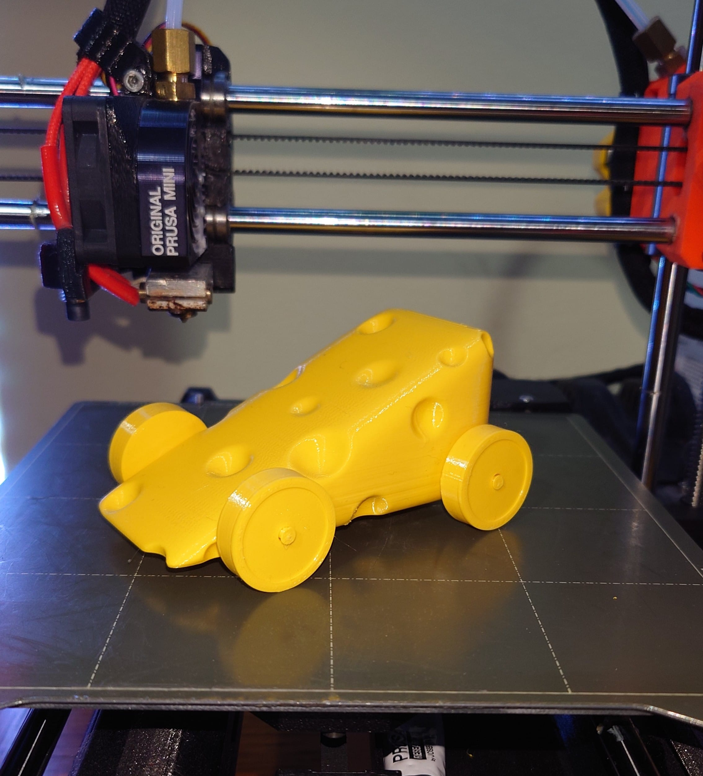 Cheese Flavoured Toy Car