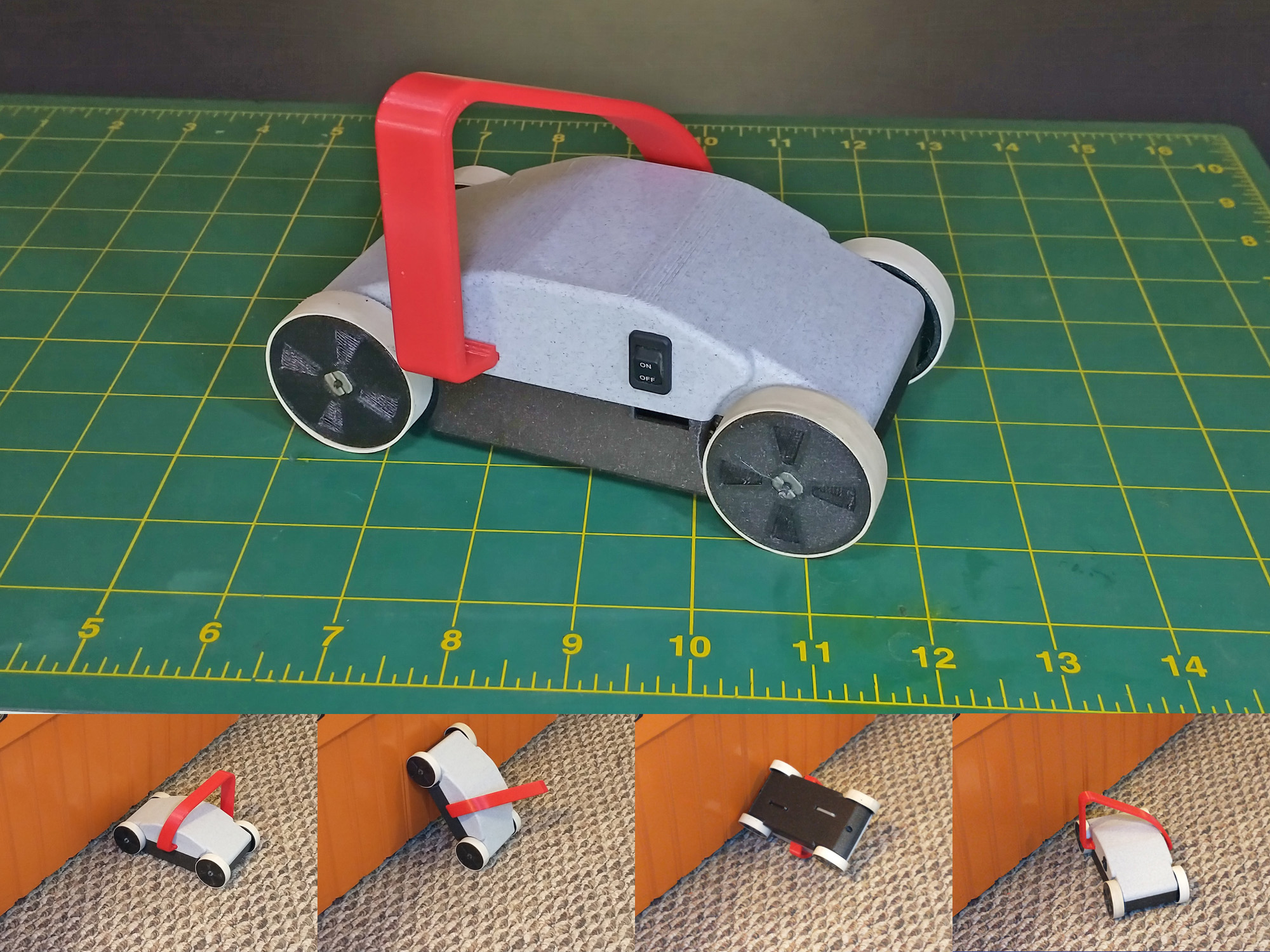 FlipNRoll Car by LoboCNC Download free STL model