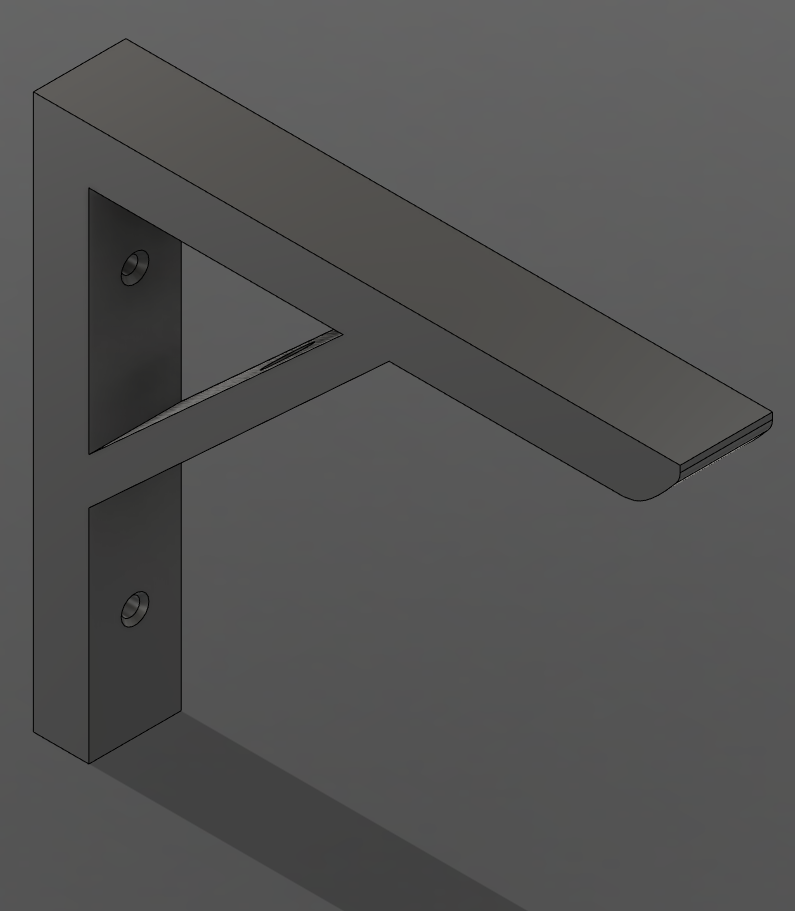 Simple Shelf Bracket