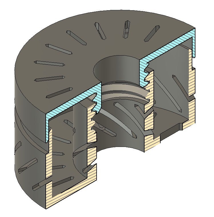Desiccant Container Small Cylinder (a.k.a. Puck) by David