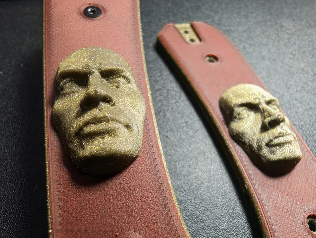 Knafs Lander Pocket Knife Scales - The Rock - I3DP4U
