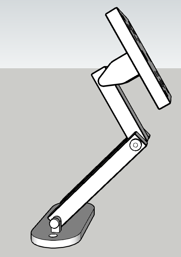 Monitor Wall Mount by LordNektype | Download free STL model ...