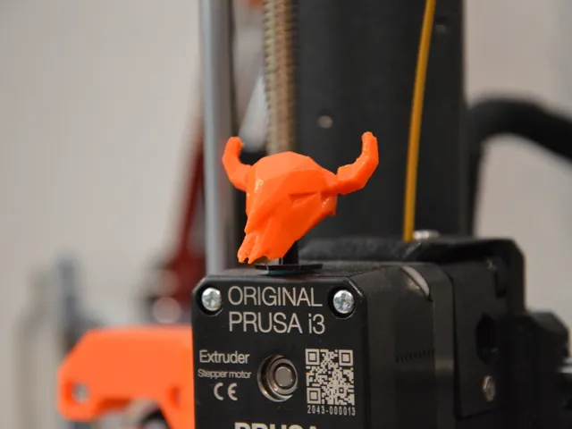 Bison Skull Print Buddy