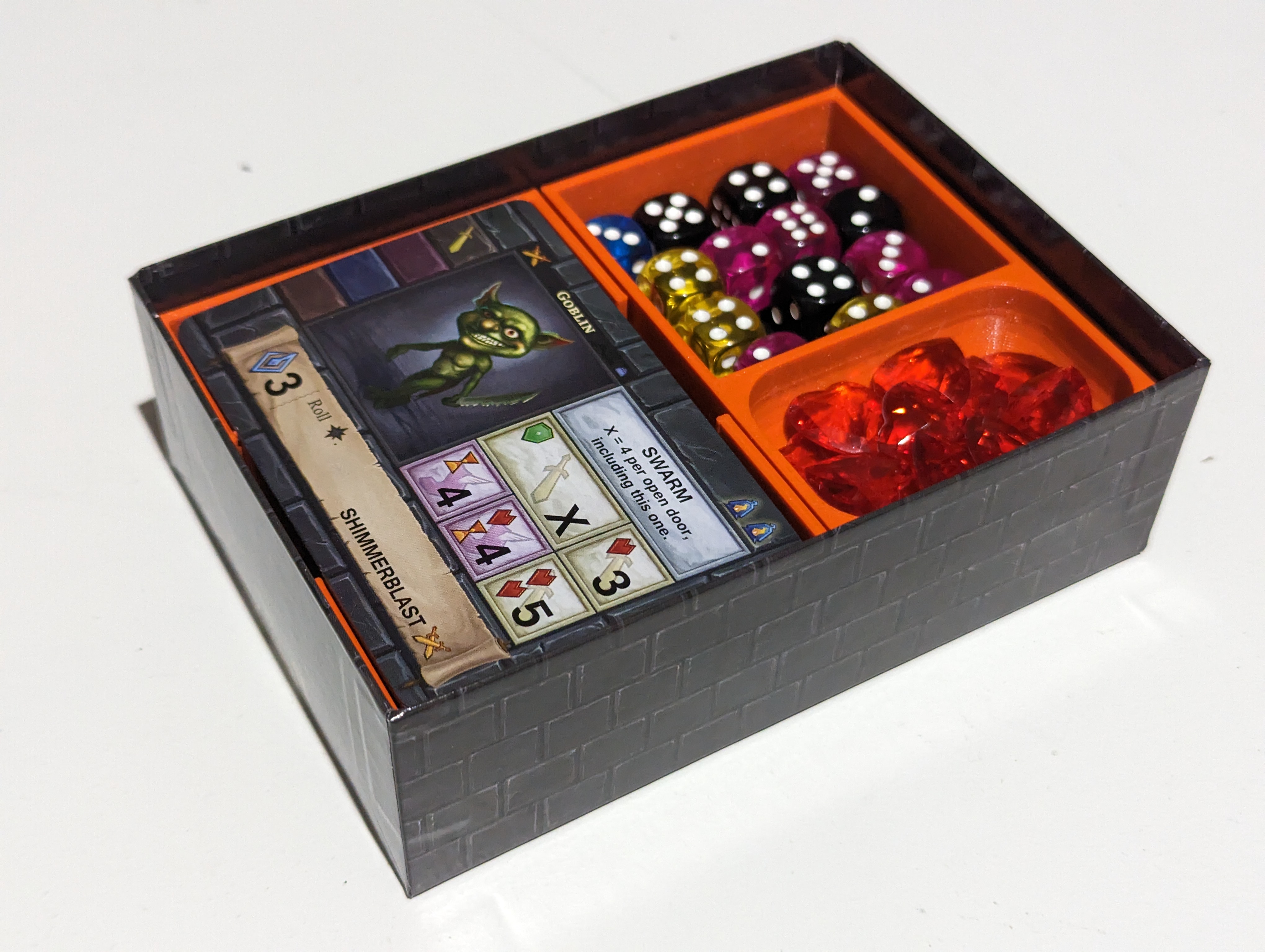 One Deck Dungeon box organizer