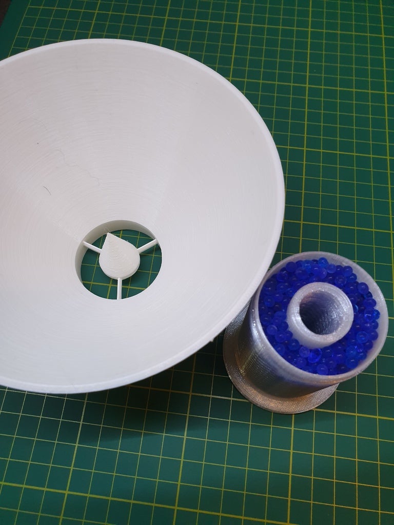 Funnel_Desiccant Container - Filament spool