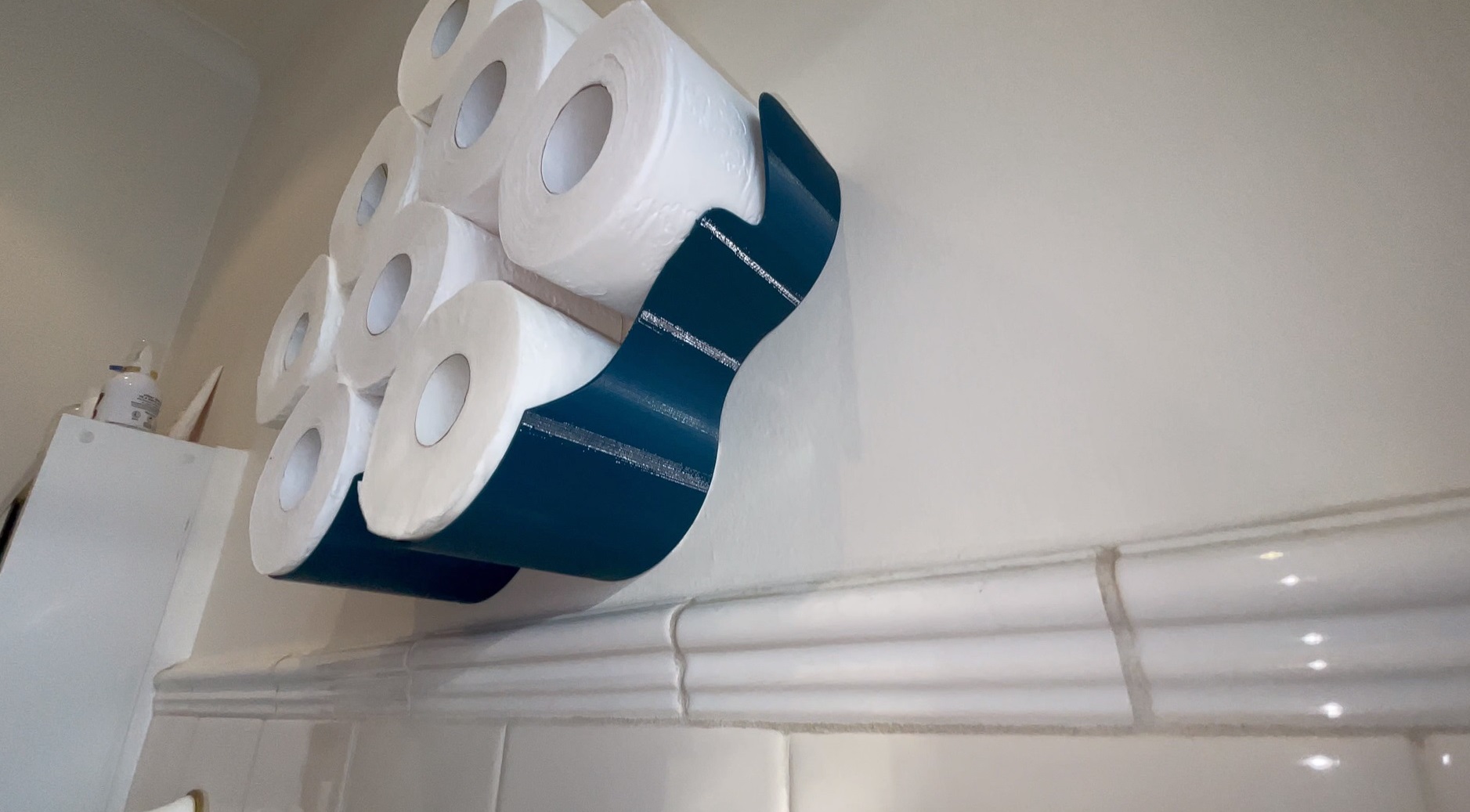 TOILET PAPER CLOUD - HOLDS 8 ROLLS