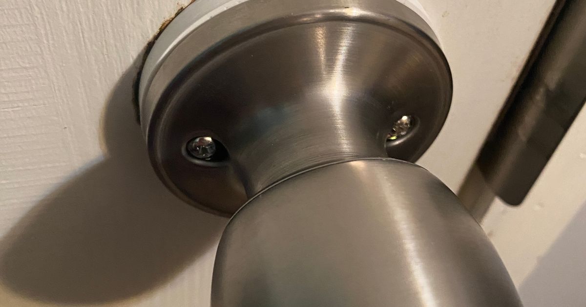 Mobile home door knob shim. by CrimsonDawn Download free STL model