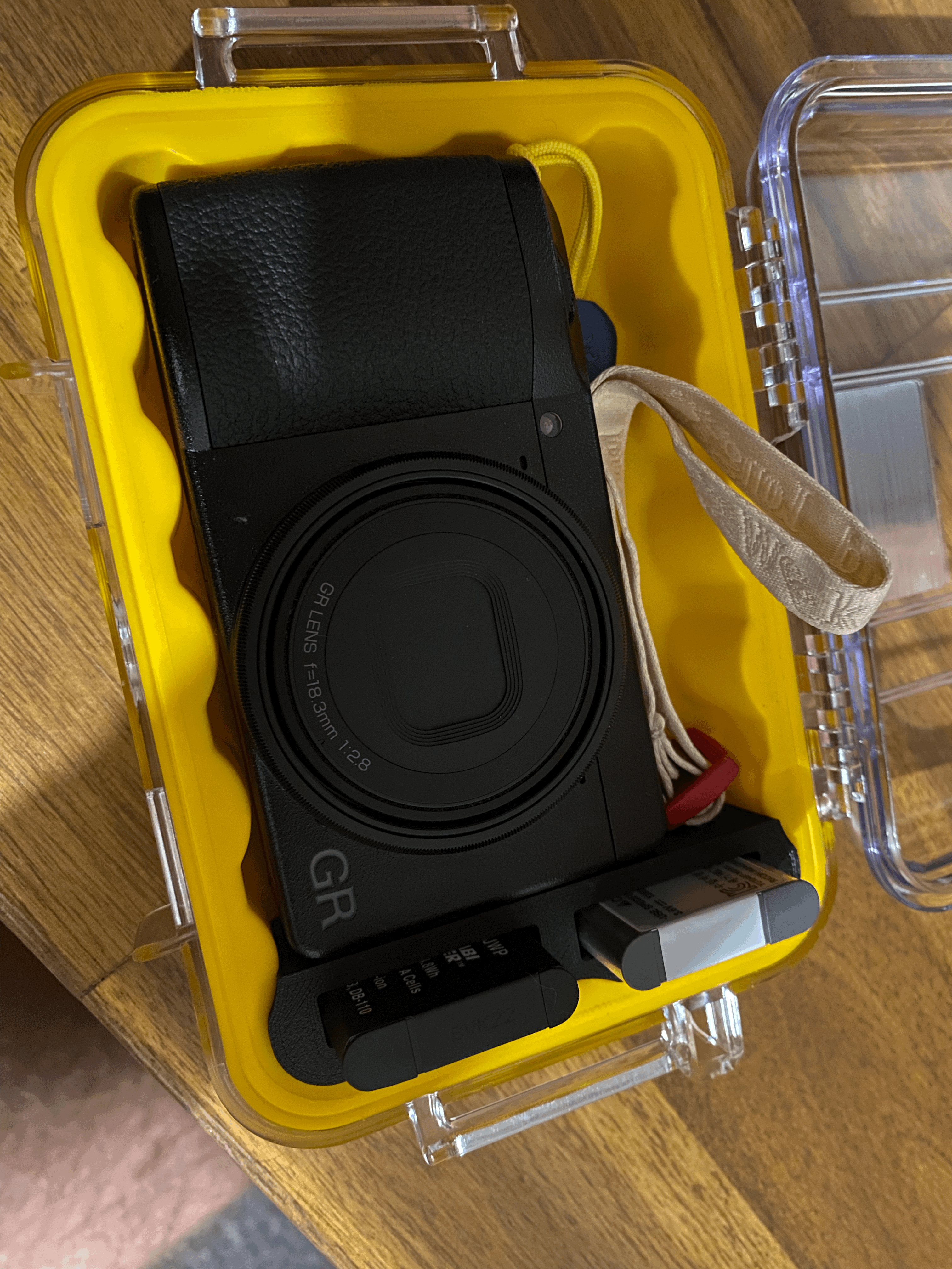 Ricoh GR III 3 Battery DB-110 1020 Pelican Case Insert by Ginger