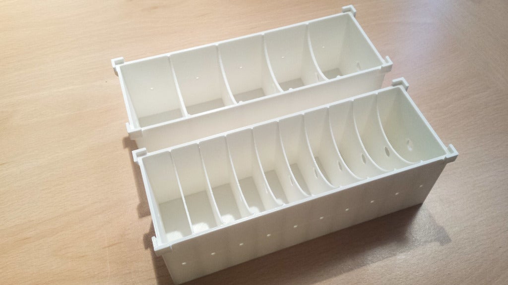 Miniatura 6 do modelo 3D Wire Dispenser - Easy and Stackable - Organizer