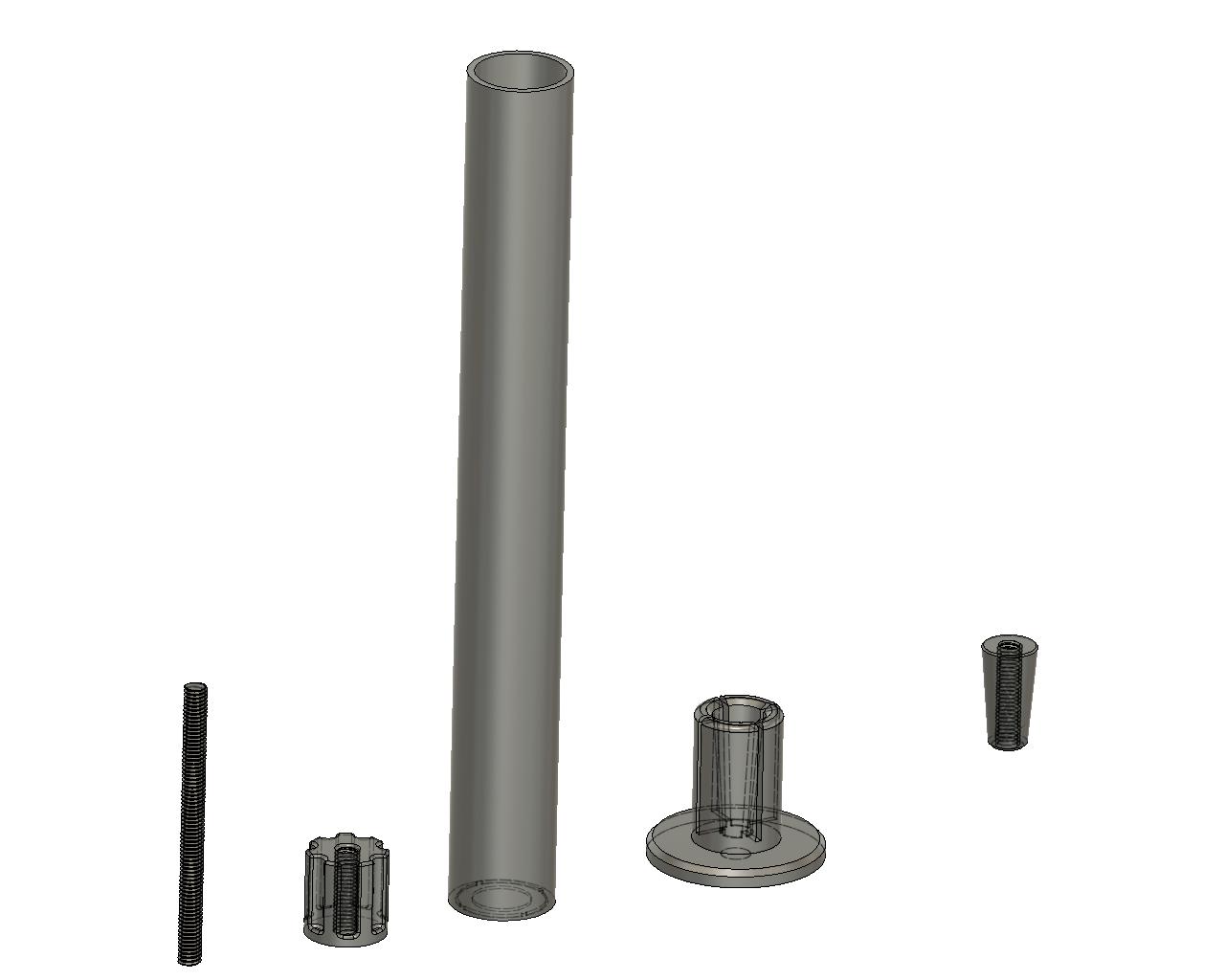 Ball nut maintenance ball retaining tool/sleeve for 20mm ball screws by