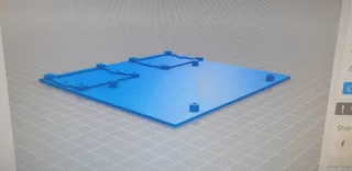 mounting base for the BTT 1.4 Turbo with 2 external mosfets