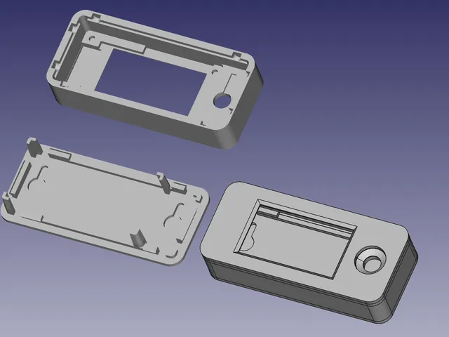 Housing for sunton ESP32 1732S019 and a rotary encoder/switch