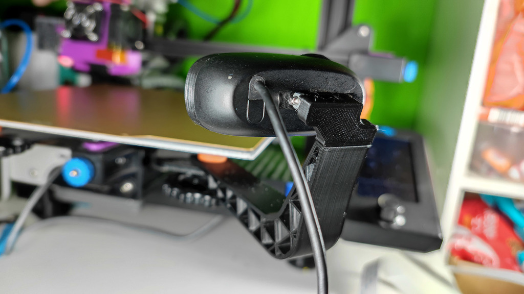 Logitech c270 Mount for Ender3 v2 Bed Camera Arm