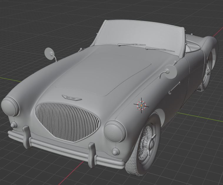 Austin healey 3000 MKII by Martin GALLOUX | Download free STL model ...