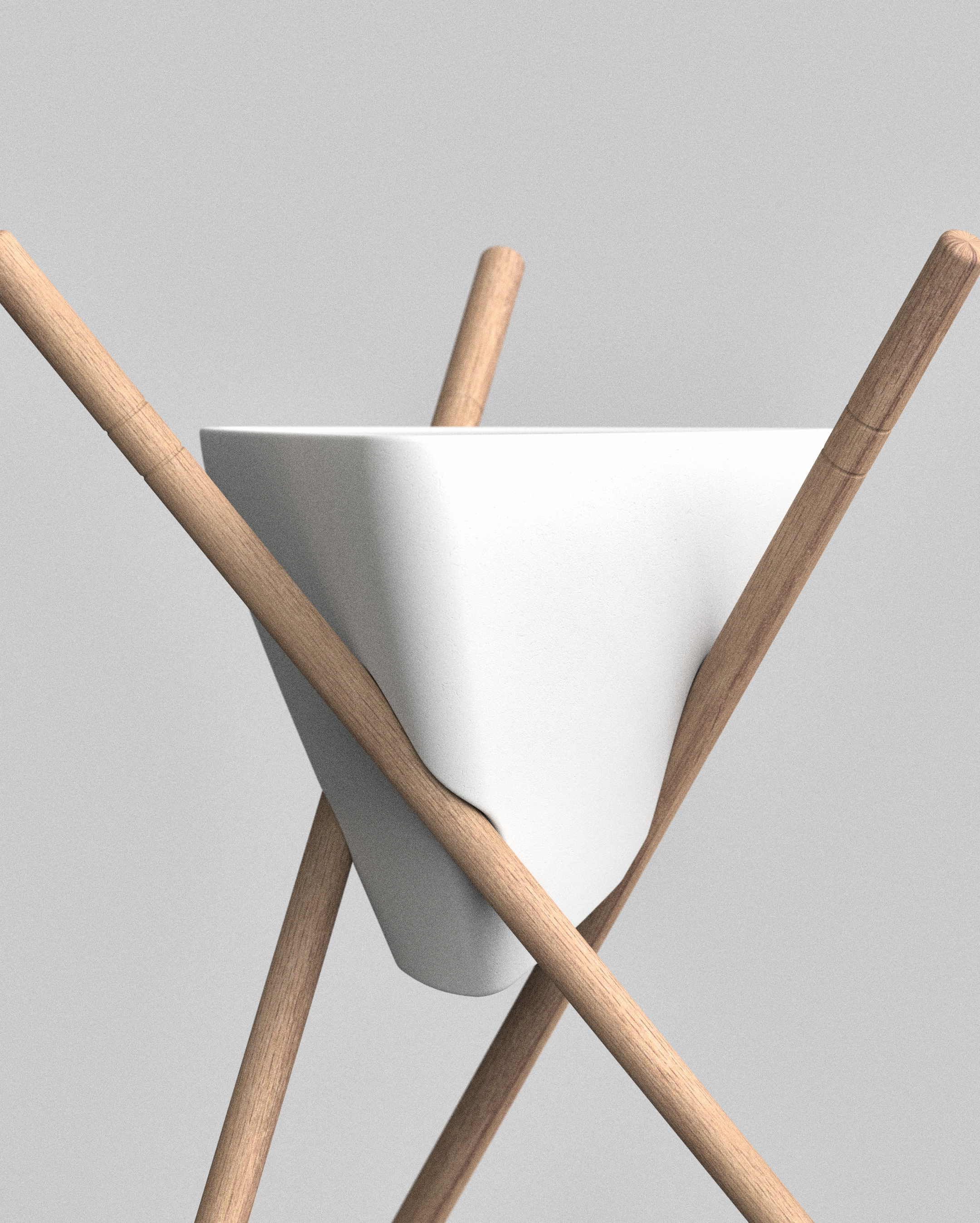 Triangular on chopsticks