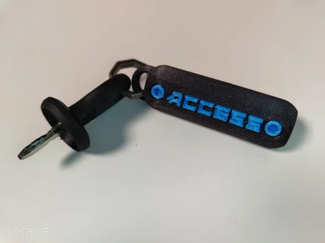 Motorcycle Key Ring ACCESS