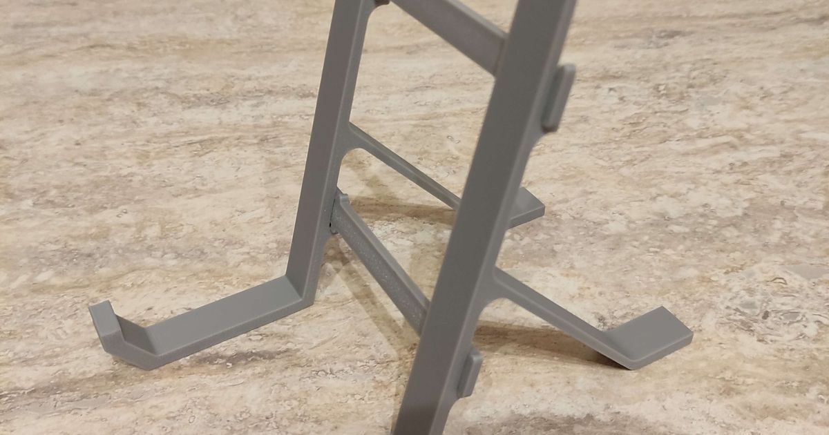 Simple Book Stand by Der Dampfexpress Download free STL model