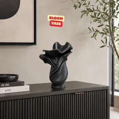 DESIGNER BLOOM VASE / MODERN VASE / MODERN DECOR WITH ORGANIC STRUCTURE
