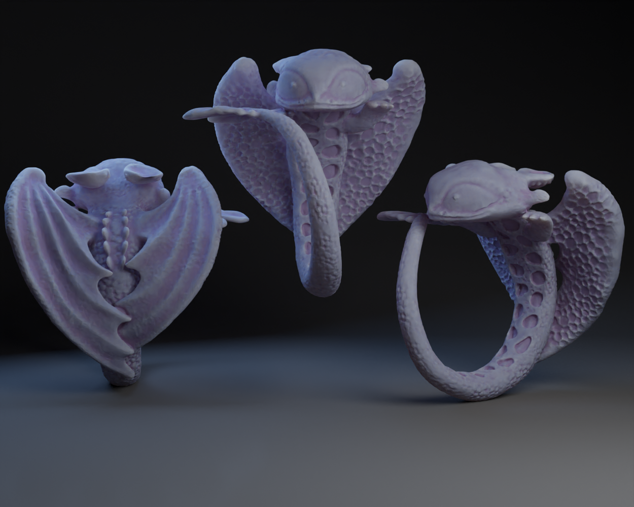 Dragon Ring #2 Lower Profile